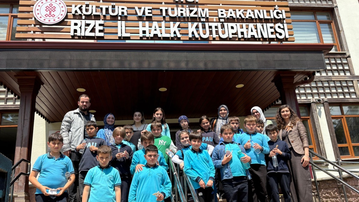 Rize İl Halk Kütüphanesine Ziyaret